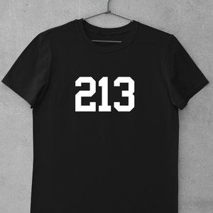 Los Angeles Shirt, 213, LA Area Codes